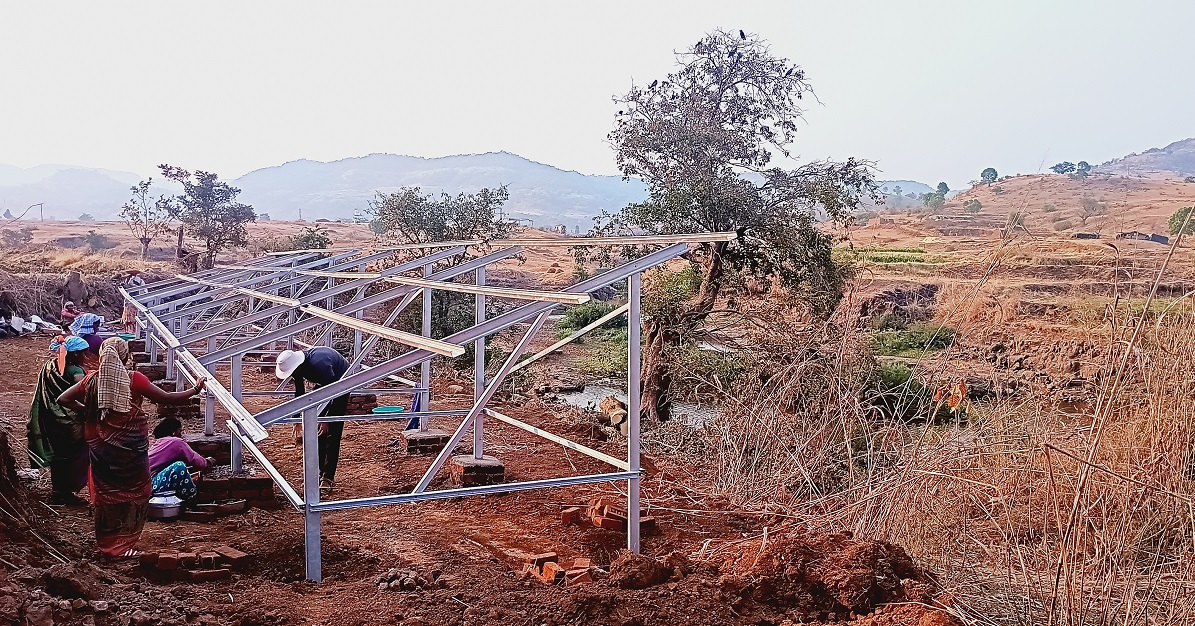 PV Structure Erection